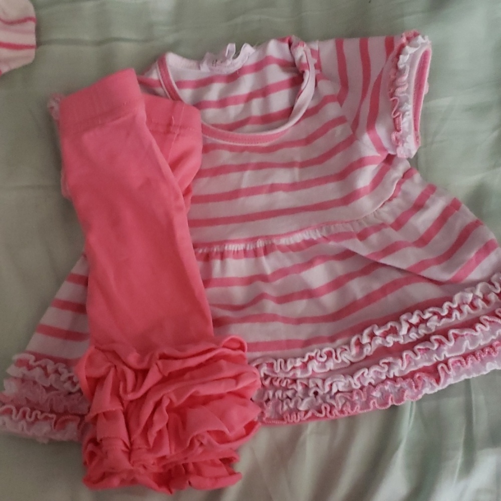 6 month ruffle outfit